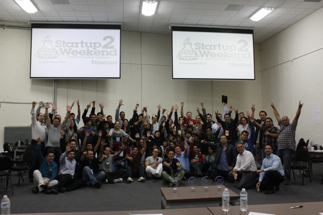 Startup Weekend Tijuana 2 group photo