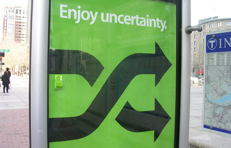 enjoy uncertainty